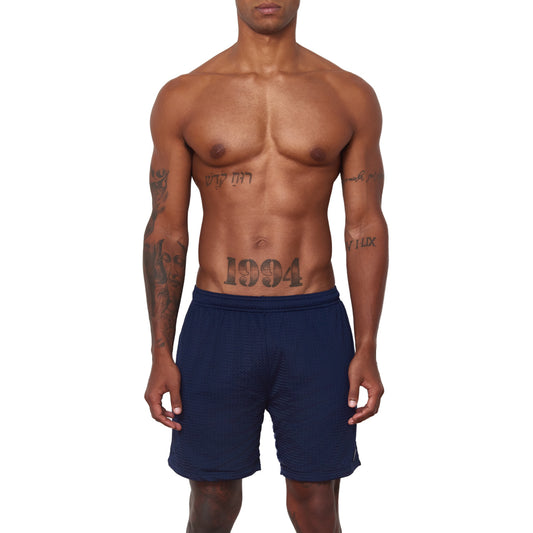 6" Mesh Lounge Short - Navy